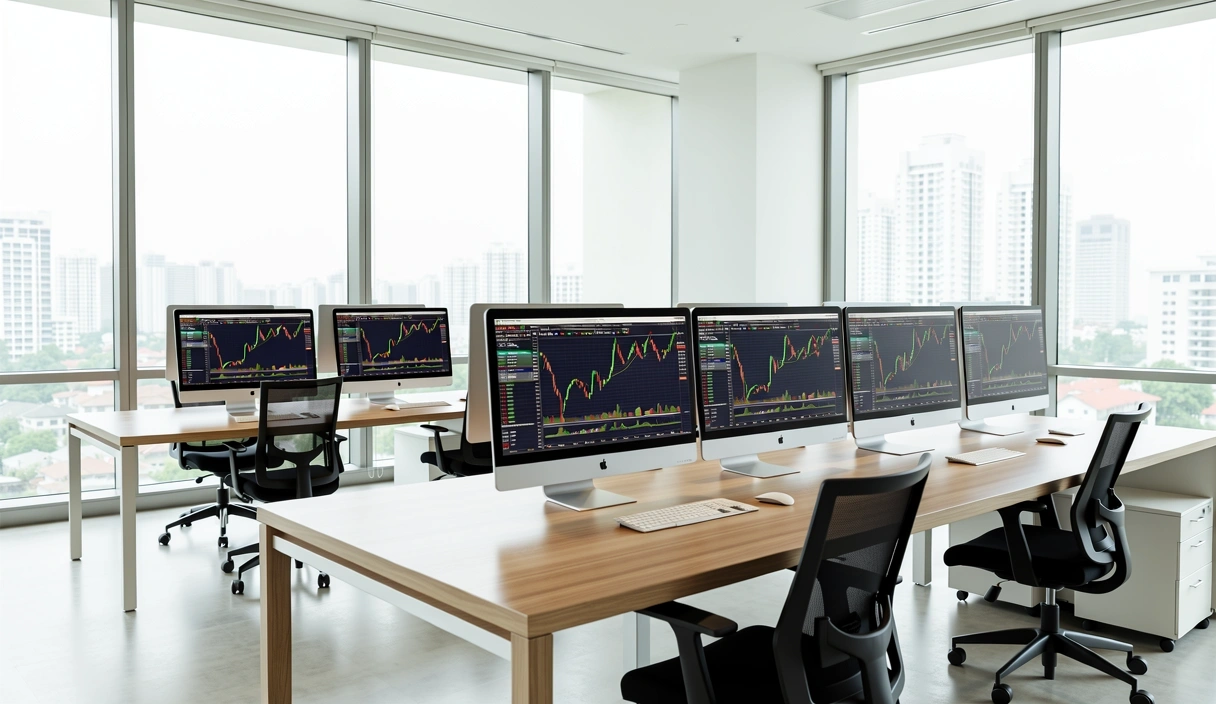 Ruang kerja Velonix Studio di Kuala Lumpur